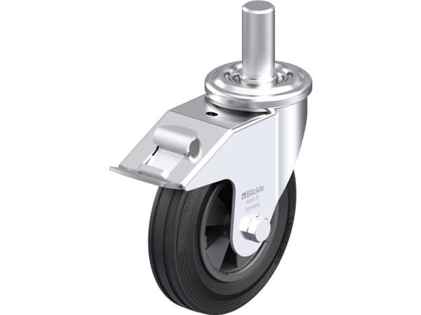 Blickle 577627 LEZ-VPP 160G-27-FI Teräksinen kääntöpyörä Pyörän halkaisija: 160 mm Kantavuus (max.): 135 kg 1 kpl
