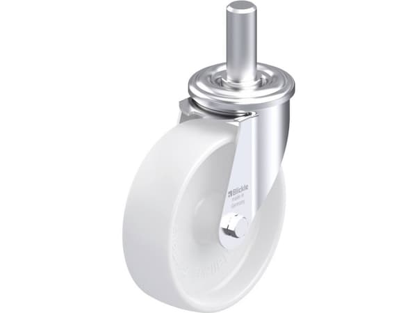 Blickle 580266 LEZ-PO 125G Teräksinen kääntöpyörä Pyörän halkaisija: 125 mm Kantavuus (max.): 150 kg 1 kpl