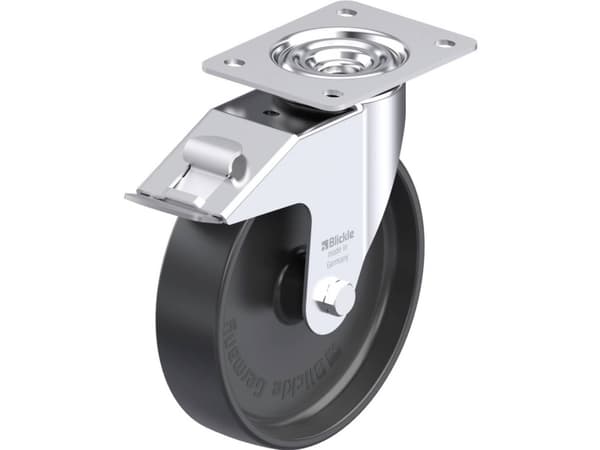 Blickle 580480 LE-PP 200G-FI Teräksinen kääntöpyörä Pyörän halkaisija: 200 mm Kantavuus (max.): 300 kg 1 kpl