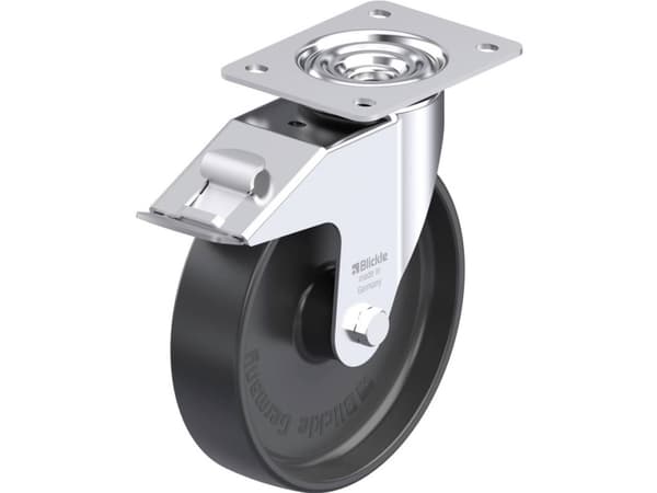 Blickle 580498 LE-PP 200R-FI Styrehjul i stål Hjuldiameter: 200 mm Bæreevne (maks.): 300 kg 1 stk
