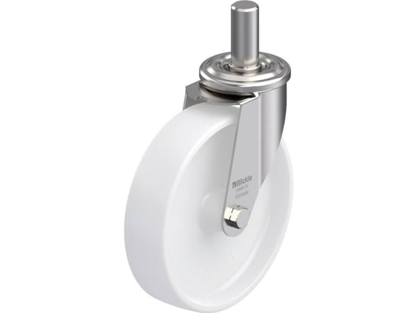 Blickle 584409 LEXZ-PO 200G Ohjauspyörä ruostumatonta terästä Pyörän halkaisija: 200 mm Kantavuus (max.): 300 kg 1 kpl