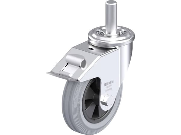 Blickle 638106 LEZ-VPP 150G-22-FI-SG Teräksinen kääntöpyörä Pyörän halkaisija: 150 mm Kantavuus (max.): 135 kg 1 kpl