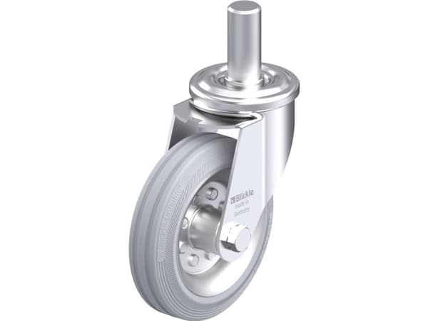Blickle 669572 LEZ-VE 150R-27-SG Teräksinen kääntöpyörä Pyörän halkaisija: 150 mm Kantavuus (max.): 135 kg 1 kpl
