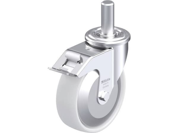 Blickle 671362 LEZ-PO 125G-FI-FA Teräksinen kääntöpyörä Pyörän halkaisija: 125 mm Kantavuus (max.): 150 kg 1 kpl
