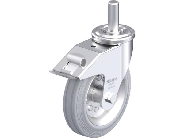 Blickle 738853 LEZ-VE 180R-22-FI-SG Teräksinen kääntöpyörä Pyörän halkaisija: 180 mm Kantavuus (max.): 170 kg 1 kpl