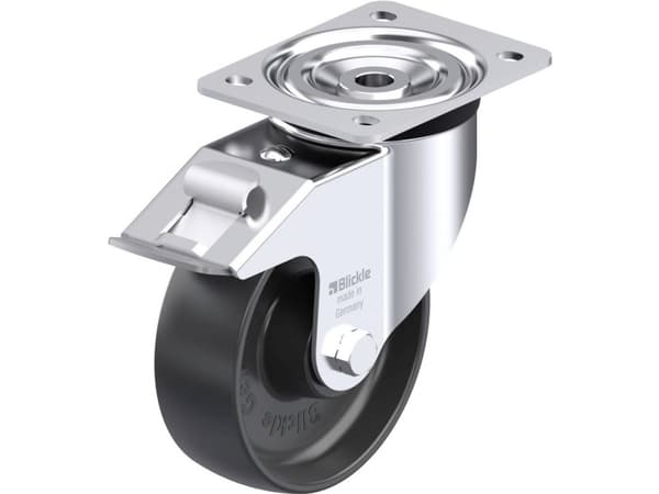 Blickle 74443 L-PP 150R-FI Teräksinen kääntöpyörä Pyörän halkaisija: 150 mm Kantavuus (max.): 300 kg 1 kpl