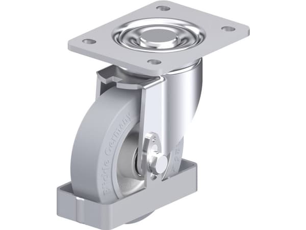 Blickle 747592 LH-ALEV 125K-3-SG-FS Teräksinen kääntöpyörä Pyörän halkaisija: 125 mm Kantavuus (max.): 250 kg 1 kpl