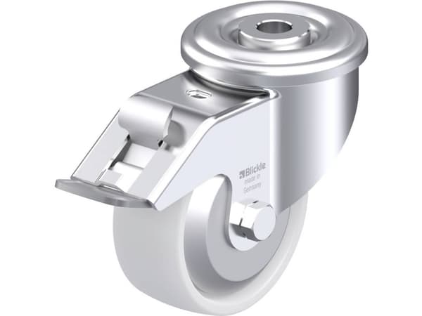 Blickle 749770 LER-PO 80G-FI-FA Teräksinen kääntöpyörä Pyörän halkaisija: 80 mm Kantavuus (max.): 150 kg 1 kpl