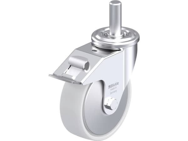 Blickle 749835 LEZ-PO 150G-22-FI-FA Teräksinen kääntöpyörä Pyörän halkaisija: 150 mm Kantavuus (max.): 300 kg 1 kpl