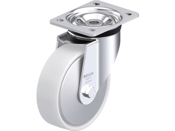 Blickle 750256 LK-PO 160G-FA Styrehjul i stål Hjuldiameter: 160 mm Bæreevne (maks.): 450 kg 1 stk
