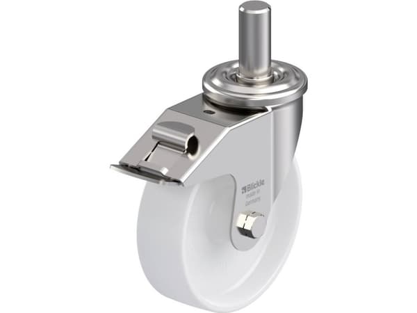 Blickle 754554 LEXZ-PO 160G-FI Styrehjul i rustfrit stål Hjuldiameter: 160 mm Bæreevne (maks.): 300 kg 1 stk