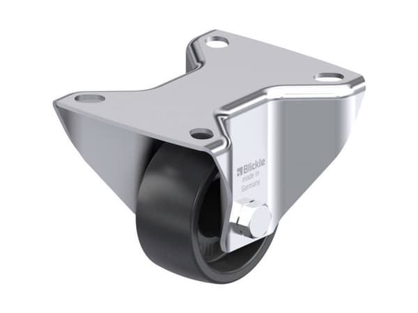 Blickle 756964 B-PP 60G Kiinteä teräspyörä Pyörän halkaisija: 60 mm Kantavuus (max.): 80 kg 1 kpl