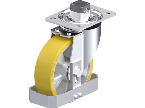 Blickle 843051 L-ALTH 160K-CS11-FS Teräksinen kääntöpyörä Pyörän halkaisija: 160 mm Kantavuus (max.): 400 kg 1 kpl