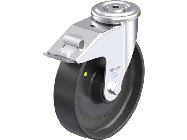 Blickle 844226 LER-PP 200K-FI-EL Teräksinen kääntöpyörä Pyörän halkaisija: 200 mm Kantavuus (max.): 300 kg 1 kpl