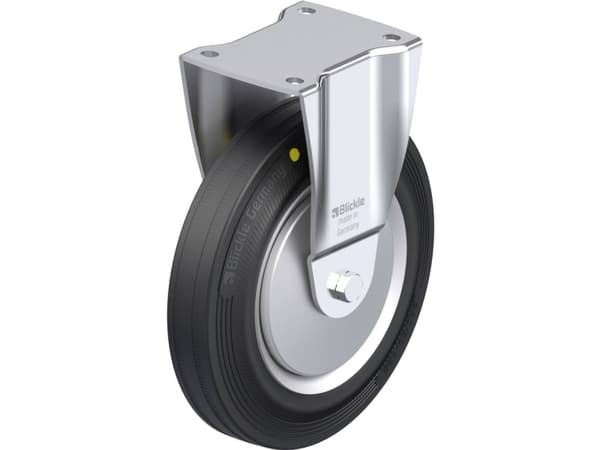 Blickle 849833 BH-V 252R-EL-FA Kiinteä teräspyörä Pyörän halkaisija: 250 mm Kantavuus (max.): 295 kg 1 kpl
