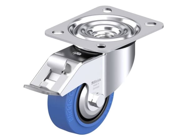 Blickle 850056 LE-POEV 80G-FI-SB-FA Ohjauspyörä terästä Pyörän halkaisija: 80 mm Kantavuus (max.): 140 kg 1 kpl