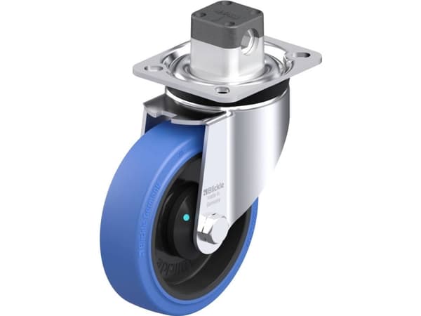 Blickle 851098 LK-POEV 125KAD-1-CS11-SB Teräksinen kääntöpyörä Pyörän halkaisija: 125 mm Kantavuus (max.): 250 kg 1 kpl