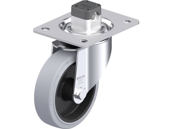 Blickle 851135 LK-POEV 125XR-3-CS11-SG Teräksinen kääntöpyörä Pyörän halkaisija: 125 mm Kantavuus (max.): 250 kg 1 kpl