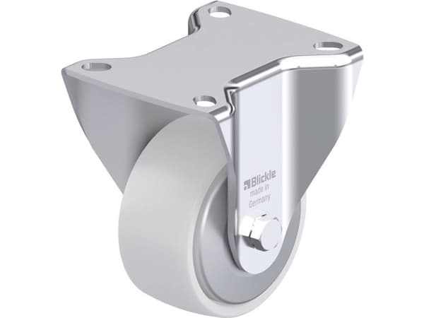 Blickle 852726 BK-PO 82XR-FA Kiinteä teräspyörä Pyörän halkaisija: 80 mm Kantavuus (max.): 230 kg 1 kpl