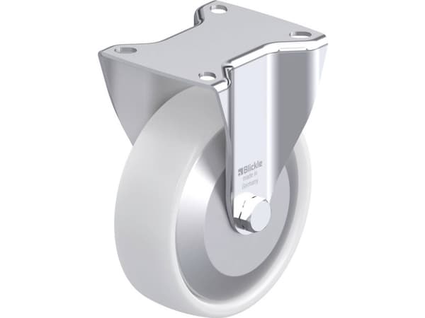 Blickle 852731 BK-PO 125XR-1-FA Fast hjul i stål Hjuldiameter: 125 mm Bæreevne (maks.): 300 kg 1 stk