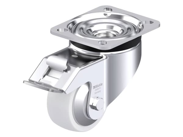Blickle 852824 LK-SPO 75K-FI-FA Teräksinen kääntöpyörä Pyörän halkaisija: 75 mm Kantavuus (max.): 300 kg 1 kpl