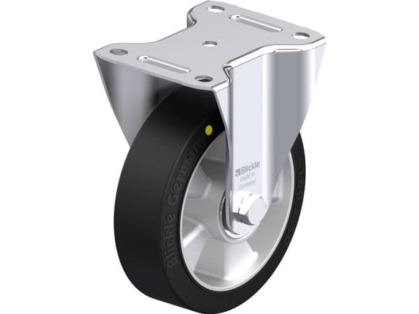 Blickle 867603 B-ALEV 160K-EL Kiinteä teräspyörä Pyörän halkaisija: 160 mm Kantavuus (max.): 400 kg 1 kpl.