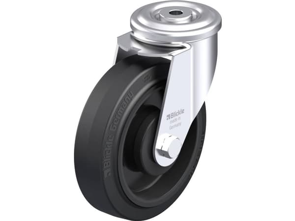 Blickle 868730 LER-POEV 160KA Teräksinen kääntöpyörä Pyörän halkaisija: 160 mm Kantavuus (max.): 300 kg 1 kpl