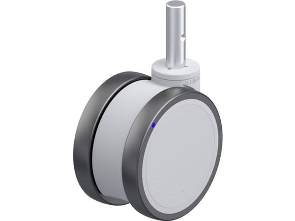 Blickle 872925 LKDGX-PATH 125XK-ZAX51 Dobbelthjul i plast Hjuldiameter: 125 mm Bæreevne (maks.): 125 kg 1 stk