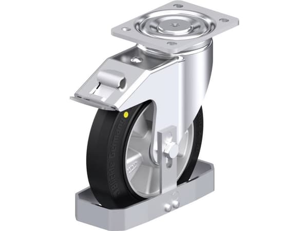 Blickle 879371 LH-ALEV 200K-FI-EL-FS Teräksinen kääntöpyörä Pyörän halkaisija: 200 mm Kantavuus (max.): 500 kg 1 kpl