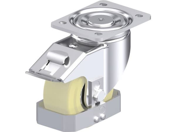 Blickle 886068 LH-GSPO 125K-FI-FS Teräksinen kääntöpyörä Pyörän halkaisija: 125 mm Kantavuus (max.): 900 kg 1 kpl