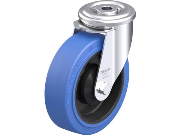Blickle 887141 LER-POEV 125KA-SB Teräksinen kääntöpyörä Pyörän halkaisija: 125 mm Kantavuus (max.): 150 kg 1 kpl