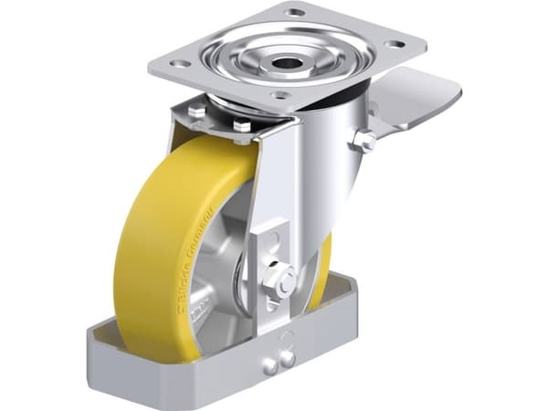 Blickle 889976 L-ALTH 150K-ST-FS Teräksinen kääntöpyörä Pyörän halkaisija: 150 mm Kantavuus (max.): 400 kg 1 kpl