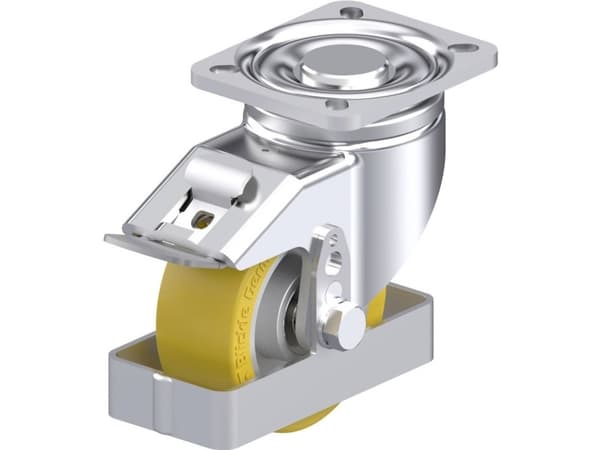 Blickle 899750 LH-ALTH 101K-1-FI-FS Teräksinen kääntöpyörä Pyörän halkaisija: 100 mm Kantavuus (max.): 420 kg 1 kpl