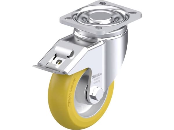 Blickle 906918 LH-ALTH 125K-1-FI-CO Styrehjul i stål Hjuldiameter: 125 mm Bæreevne (maks.): 550 kg 1 stk