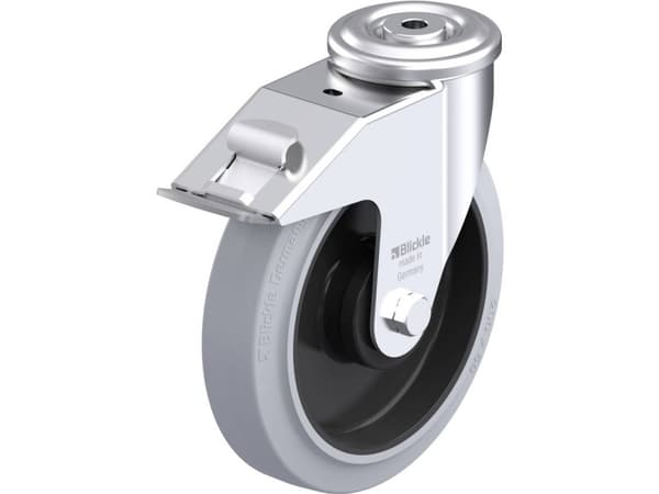 Blickle 911301 LER-POEV 200KA-FI-SG Ohjauspyörä terästä Pyörän halkaisija: 200 mm Kantavuus (max.): 300 kg 1 kpl