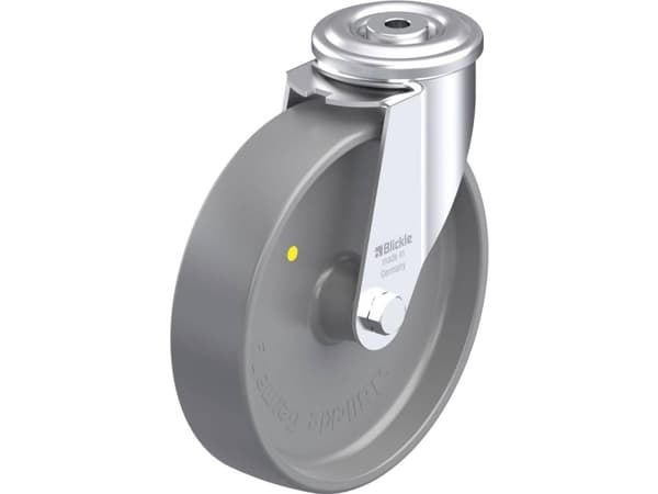 Blickle 913820 LER-PO 200G-ELS Teräksinen kääntöpyörä Pyörän halkaisija: 200 mm Kantavuus (max.): 300 kg 1 kpl