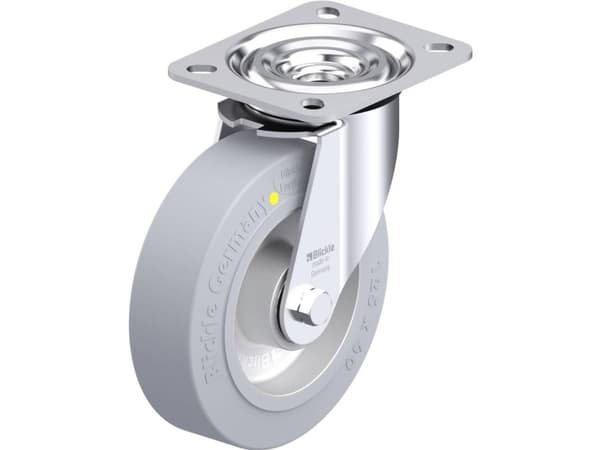 Blickle 913862 L-ALEV 125K-SG-AS Teräksinen kääntöpyörä Pyörän halkaisija: 125 mm Kantavuus (max.): 250 kg 1 kpl