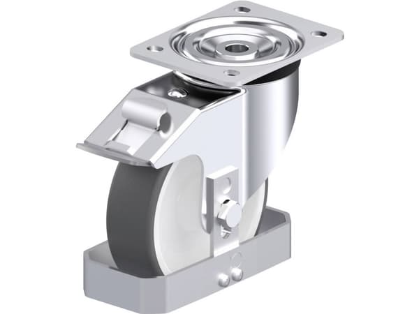 Blickle 916294 L-POTH 150G-FI-FS Styrehjul i stål Hjuldiameter: 150 mm Bæreevne (maks.): 400 kg 1 stk