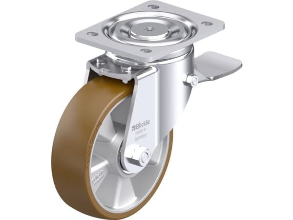 Blickle 917990 LH-ALB 160K-ST Teräksinen kääntöpyörä Pyörän halkaisija: 160 mm Kantavuus (max.): 750 kg 1 kpl