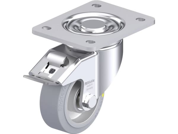 Blickle 918021 LH-ALEV 100K-3-FI-SG-AS Teräksinen kääntöpyörä Pyörän halkaisija: 100 mm Kantavuus (max.): 200 kg 1 kpl