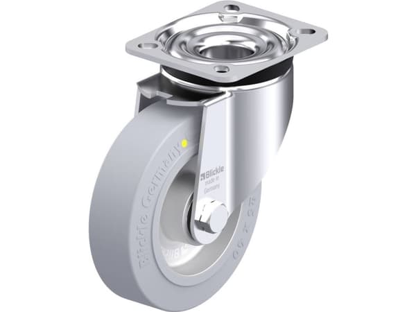 Blickle 925571 LK-ALEV 125K-1-SG-AS Teräksinen kääntöpyörä Pyörän halkaisija: 125 mm Kantavuus (max.): 250 kg 1 kpl