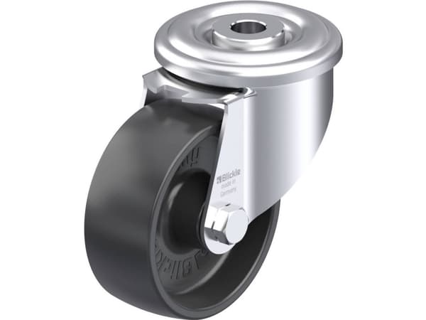Blickle 541409 LER-PP 80G Teräksinen kääntöpyörä Pyörän halkaisija: 80 mm Kantavuus (max.): 120 kg 1 kpl