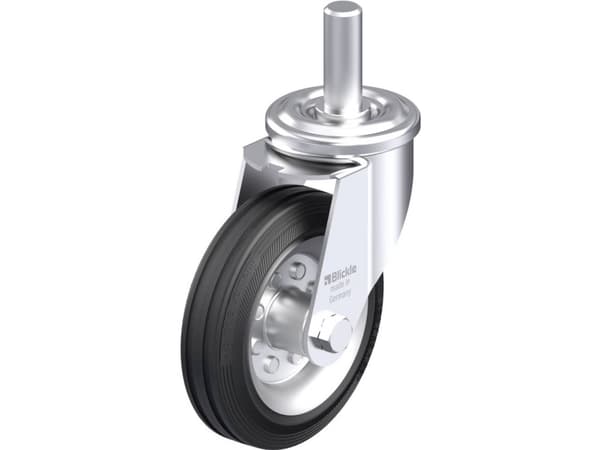 Blickle 576629 LEZ-VE 150R-22 Teräksinen kääntöpyörä Pyörän halkaisija: 150 mm Kantavuus (max.): 135 kg 1 kpl