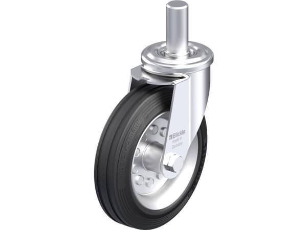 Blickle 576777 LEZ-VE 180R-27 Teräksinen kääntöpyörä Pyörän halkaisija: 180 mm Kantavuus (max.): 170 kg 1 kpl