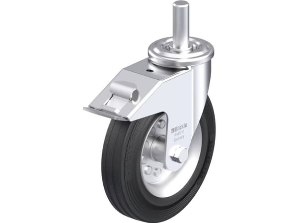 Blickle 576801 LEZ-VE 200R-22-FI Teräksinen kääntöpyörä Pyörän halkaisija: 200 mm Kantavuus (max.): 205 kg 1 kpl