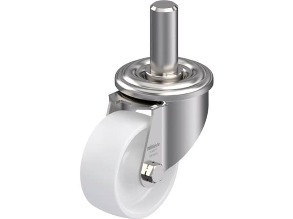 Blickle 584318 LEXZ-PO 75G Ohjauspyörä ruostumatonta terästä Pyörän halkaisija: 75 mm Kantavuus (max.): 150 kg 1 kpl