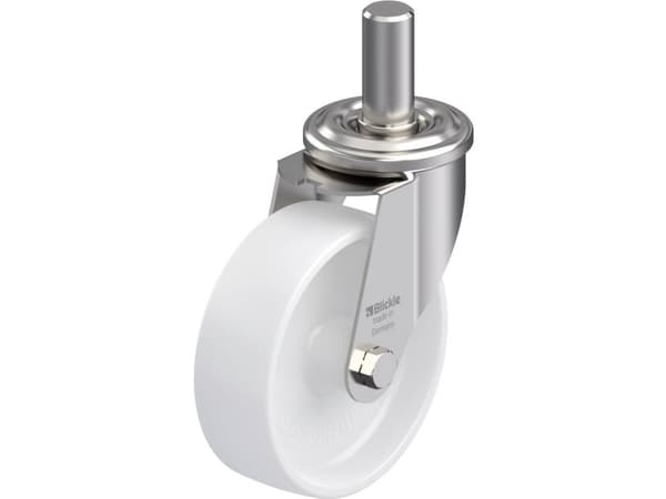 Blickle 584375 LEXZ-PO 150G Styrehjul i rustfrit stål Hjuldiameter: 150 mm Bæreevne (maks.): 300 kg 1 stk