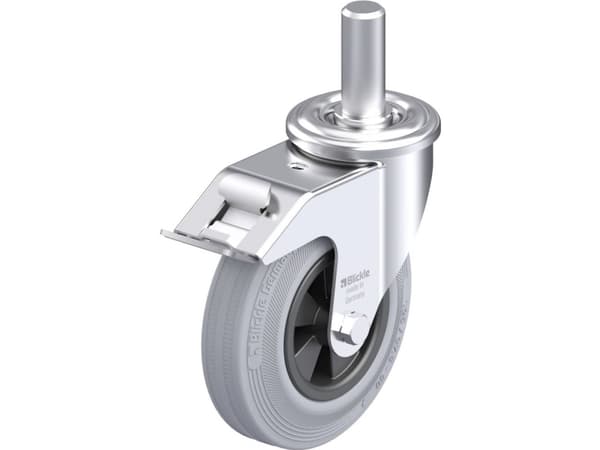 Blickle 610972 LEZ-VPP 125G-FI-SG Styrehjul i stål Hjuldiameter: 125 mm Bæreevne (maks.): 100 kg 1 stk