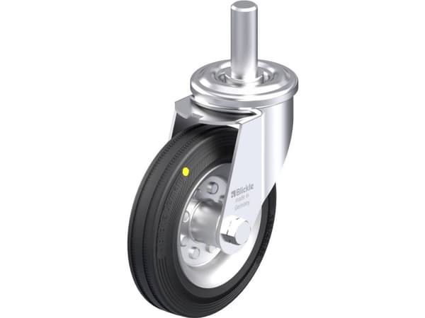 Blickle 640789 LEZ-VE 160R-22-EL Teräksinen kääntöpyörä Pyörän halkaisija: 160 mm Kantavuus (max.): 135 kg 1 kpl