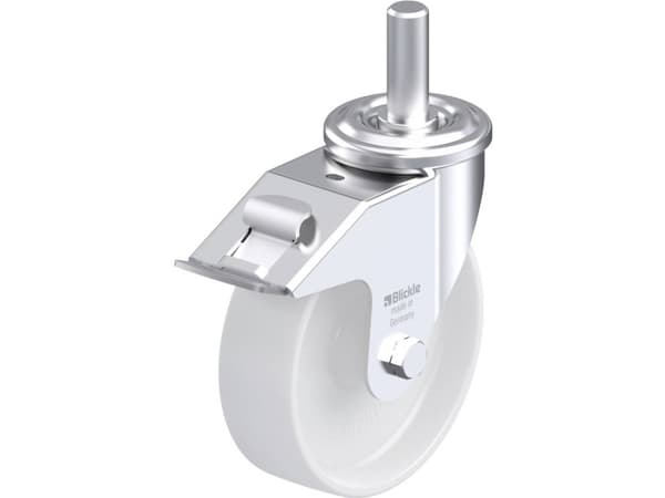 Blickle 656421 LEZ-PO 160G-22-FI Teräksinen kääntöpyörä Pyörän halkaisija: 160 mm Kantavuus (max.): 300 kg 1 kpl